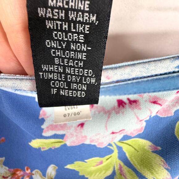 Vintage 2000 GAP Mixed Floral Skirt S - Picture 7 of 7